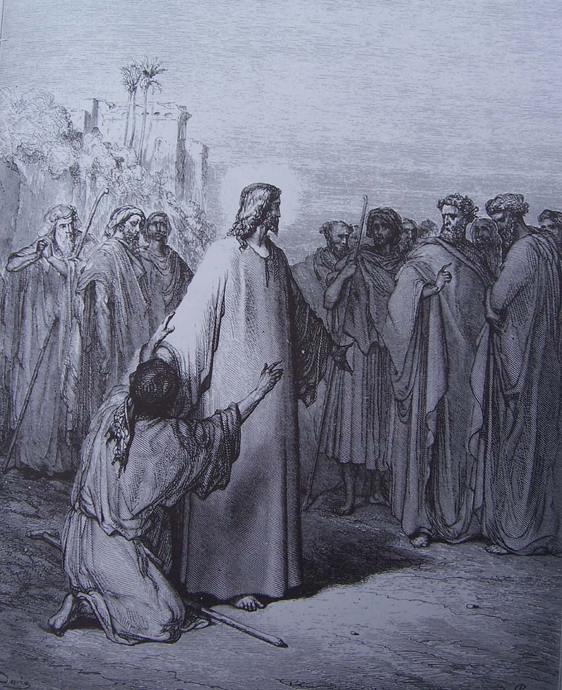 Jésus guerit (Gustave Doré)